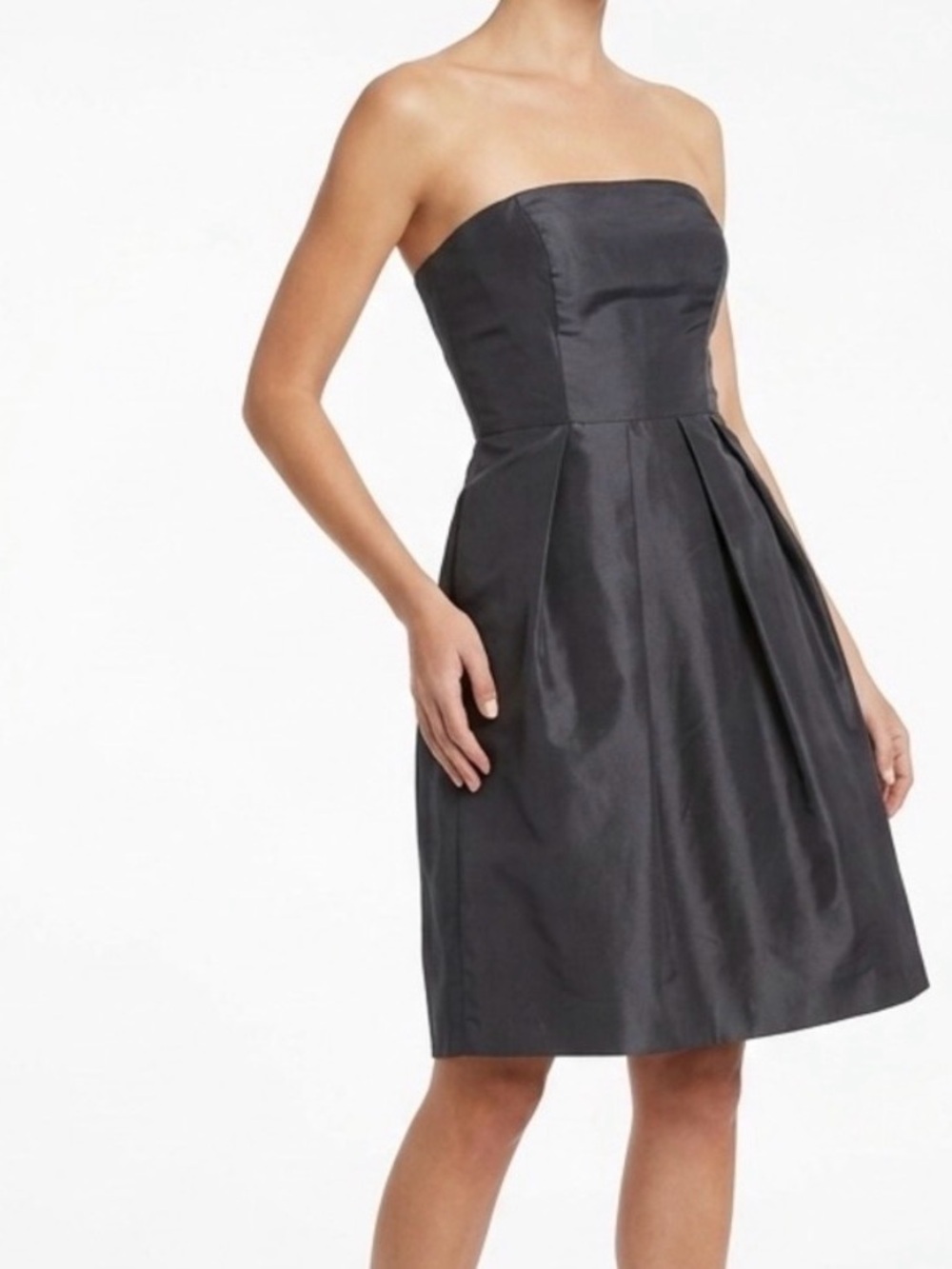 Timeless Strapless Little Black Cocktail & Party Dress - Gorgeous Silk size 6